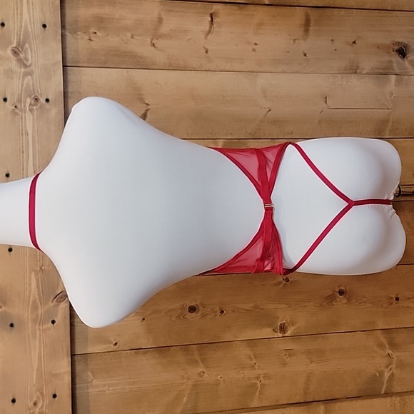 Victoria Secret High Waist Strappy Thong with Neck Strap - Picture 4 of 7